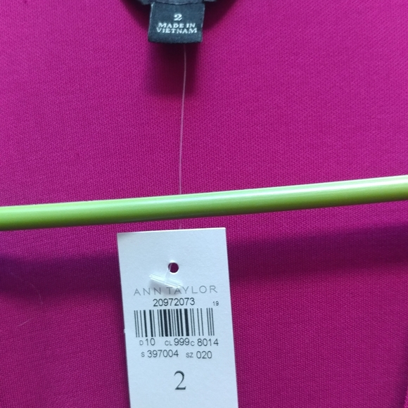 Raspberry Ann Taylor Dress - Picture 2 of 5